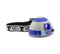 Paladone Star Wars R2-D2 Head Torch Flashlight Kids Headlamp for Outdoors and Reading Light