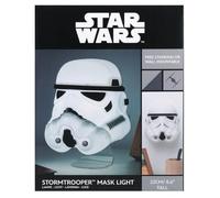 Paladone Star Wars Stormtrooper Mask Light - Officially Licensed Disney Merchandise, Wall Mountable or Free-Standing Lucas Film Character Lamp, USB or Battery Powered