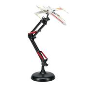 Paladone Star Wars X Wing Posable Desk Light, 15cm (5.9") Wide Replica Ship with LED Lighting, Powered by Included USB Cable
