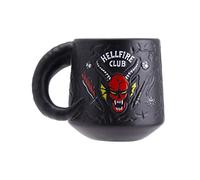 Paladone Stranger Things Hellfire Club Mug - Officially Licensed Netflix Merchandise Demon Embossed Ceramic Mug Gift for Stranger Things Fans 14 Fl Oz