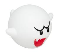 Paladone Super Mario Boo SquishyGlo Silicone Light, Officially Licensed Nintendo Lamp for Kids & Teens, Cordless & Rechargeable Bedroom Décor, Collectible Gaming Merchandise