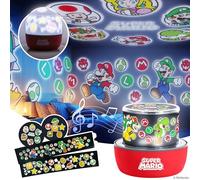 Super Mario Projection Light - Officially Licensed Nintendo Projector Lamp with Interchangeable Scenes and Mood Lighting, 3 Light Modes, Gaming Room Decor | Paladone