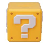 Super Mario Question Block Money Box - Officially Licensed Gift for Kids Bedroom Accessories & Decor | Paladone