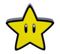 Super Mario Super Star Light with Sound - Officially Licensed Nintendo Merchandise, Novelty Lamp for Gaming Bedroom Decor | Paladone, Yellow