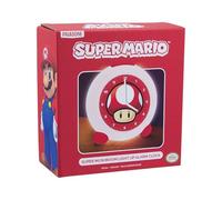 Paladone Super Mushroom Light Up Alarm Clock, Multicolored, One Size