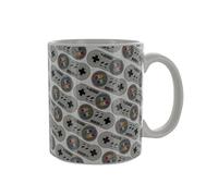 Paladone Super Nintendo Controller Mug, Ceramic, Multi-Colour, 10.5 x 11.5 x 8.7 cm