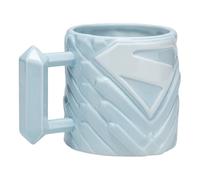 Paladone Superman Fortress of Solitude Shaped Mug, Officially Licensed DC Comics 650ml Ceramic Coffee Cup, Oversized for Tea, Hot Chocolate and More, Superhero Gifts