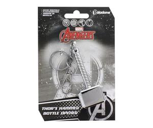 Paladone Thor's Hammer Bottle Opener Keyring - Officially Licensed Marvel Merchandise, Novelty Gift or Stocking Filler