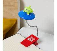 Paladone Toy Story Alien Book Light - Clip-On Reading Lamp for Books and Bed - Flexible Arm Kids Light