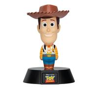 Paladone Toy Story Woody Icon Light - 11cm Woody Character Lamp - Soft Glow Light for Kids Bedrooms