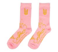 Wicked Movie Glass Mug & Socks Gift Set - Officially Licensed Disney Gift Fans, Pink Tinted The Best Witch of All Mug & Cozy Emerald City Ankle Socks | Paladone