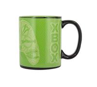Paladone Xbox Heat Mug | Sensitive Drinks | Colour & Design Hot | Magic Colour Changing Coffee Tea Cup, Ceramic, 300ml