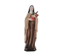 Palais du Rosaire Saint Teresa Resin Sculpture, 30 cm - Religious, Classic, Home Decor, Tabletop