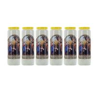 Palais du Rosaire Set of 6 Holy Family Novena Candles - Novena Candle - Christian Cult in Vegetable Wax