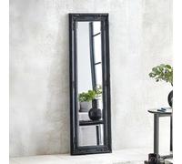 Palais Leaner Mirror - Antique Black - Wood - 40cm x 130cm