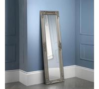 Palais Leaner Mirror - Rectangular - Pewter