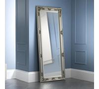 Palais Tall Leaner Mirror - Rectangular - Pewter
