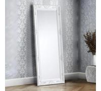 Palais Tall Leaner Mirror - Rectangular - White