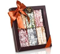 Palanci | Vegan Sweets Tropical Turkish Delight Sticks | Sweet hamper 370 gr. | Premium Lokum Since 1870 | Turkish Delight Gift Box | Vegan | Halal Sweets with Hazelnut and Exotic Fruits | Sweet Box