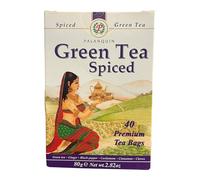 Palanquin Green Tea Spiced 40's Tea Bags (Pack of 2)