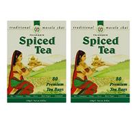 Palanquin Spiced Tea 80’s Tea Bag (Pack of 2) - Tea bags - Spiced Tea Bags - Masala Chai Tea Bags - Tea Masala Powder - Organic Spiced