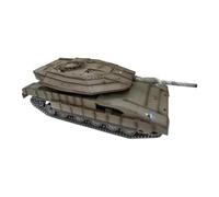 Palapozzy 1/16 RC Tank for Adults, 2.4G Israel Merkava-IV Main Battle Remote Control Tank Model with Sound Light and Infrared Battle, RC Vehicle Model for Military Enthusiasts