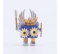 Palapozzy 3D Wooden Puzzles Punk Figure for Adults, Make Your Own Roman Warrior Model, DIY Assembly Wooden Model Kits for Adults (10+PCS)