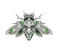 Palapozzy Adult Insect Assembly Mechanical 3D Metal Puzzle, 3D Metal Cicada Assembly Building Kit DIY Puzzle, Exquisite Decorative Gifts for Friends