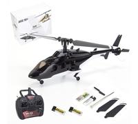 Palapozzy F150BL V3 Air - Wolf RC Helicopter for Adults with LED Lights and Battery, 2.4GHz Radio Controlled Outdoor Model for Adults (RTF)
