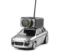 Palapozzy WL 1/64 Scale Mini RC Car, Full Proportional Model with 3 Speed Modes Mini Remote Control Cars, RC Racing Car Gifts Toy for Adults (RTF Grey)