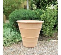 Palatina Ceramic Large Handmade Terracotta Planter, Height 50 cm, Frost-Resistant Plant Pot for the Garden, Balcony or Patio, Yucca 50 cm
