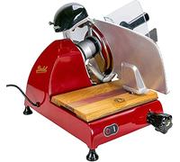 Palatina Werkstatt ® Berkel Red Line 250 | All Purpose Slicer | Red | + Handmade Barrel Wood Board from Old Wine Barrels Model 2021 | VK:1089