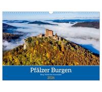 Palatinate castles UK-Version (Wall Calendar 2026 DIN A3 Landscape), CALVENDO 12 Month Wall Calendar