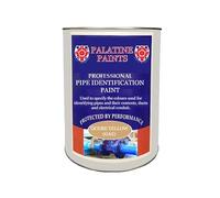 Palatine Paints Pipe Identification Paint (Gas - Ochre Yellow, 2.5 Litre)
