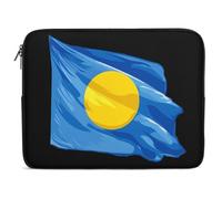 Palauan Palau Flag Laptop Sleeve Cute Tablet Case Briefcase Carrying Work Bag Purse Pouch 13inch