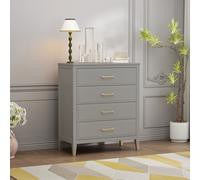 Palazzi 4 Drawer Chest - Grey