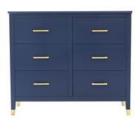 Palazzi 6 Drawer Chest - Navy