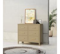 Palazzi 6 Drawer Clay Chest of Drawers - Cream - Wilko