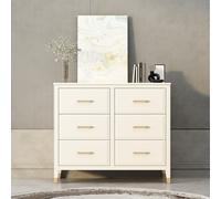 Palazzi 6 Drawer Chest - White