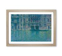 Palazzo Da Mula Framed Print | A2 Oak Framed Wall Art | Ready to Hang | Modern Nature Picture | Living Room Bedroom Lounge Office