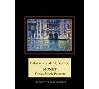 Palazzo da Mula, Venice: Monet cross stitch pattern