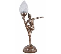 Palazzo Minimalist Art Deco Table Lamp, Dancer Bauhaus Style