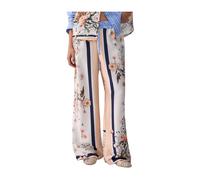 LIU JO Pants Woman color Blue - Size: 42 - female
