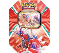 Pokémon TCG: Paldea Legends Tin (Koraidon/Miraidon) (One at Random)