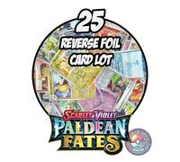 Paldean Fates - Pokemon 25 Reverse Foil Card Lot
