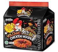 Paldo Volcano Chicken Noodle, 4 x 140g