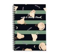 Pale Beige Chicks Diary 2026 A5 To Do List Notebook Notebook 2026 Mens Diary/Planner for Academic Week To View Monthly Year Planner with Dotted Line Note Page Slim