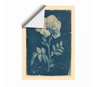 Pale Bloom Study Botanical Unframed Wall Art Print A3 (42×29.7cm), Wall Decor for Living Room, Bedroom, Office & Home, Art Gift