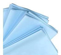 Pale Blue Tissue Paper Sheets - 20 Large Sheets 50 x 76 cm Acid and Chlorine Free - Gift Wrapping for Special Occasions, Arts and Crafts, Decoupage, Flowers, Wine - Covered Creations