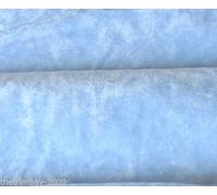 Pale Blue Crushed Velvet Fabric Craft Stretch Velour -150 cm Wide- Free UK Post